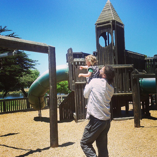 Aquatic castle playground