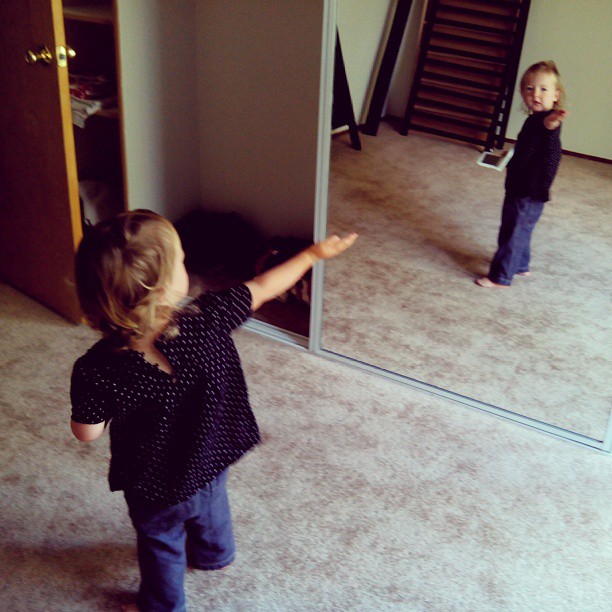 Emma likes the 4 mirrored closet doors!