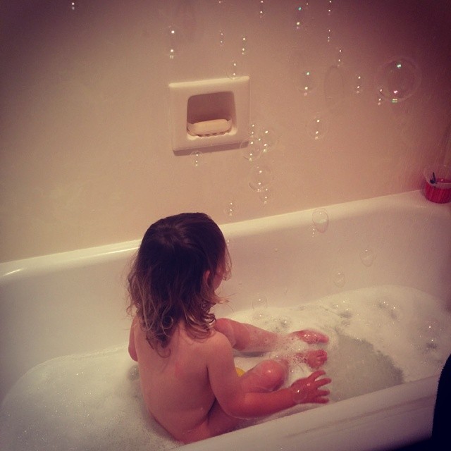 Bubble bath taken to the next level